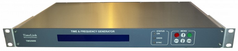Wieloportowy serwer czasu NTP Multiport NTP server with GNSS & IRIGB time reference source. 3xRJ45/NTP independant outputs, 1U rack.